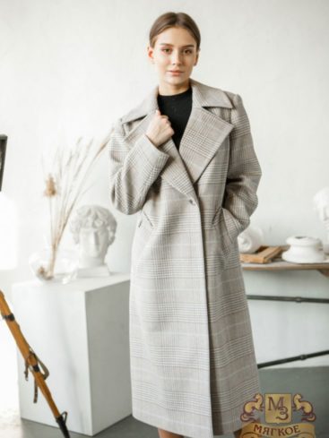 Пальто женское шерстяное Idekka д-1962