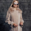 Пальто женское шерстяное с мехом TORRISS AK028-W-F
