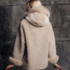 Пальто женское шерстяное с мехом TORRISS K88631YD