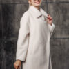 Пальто женское шерстяное с экомехом TORRISS K61132Y-1