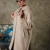 Пальто женское шерстяное из экомеха DM collection Элина