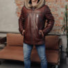 Кожаная куртка мужская 5309 ERKEK ICLIK