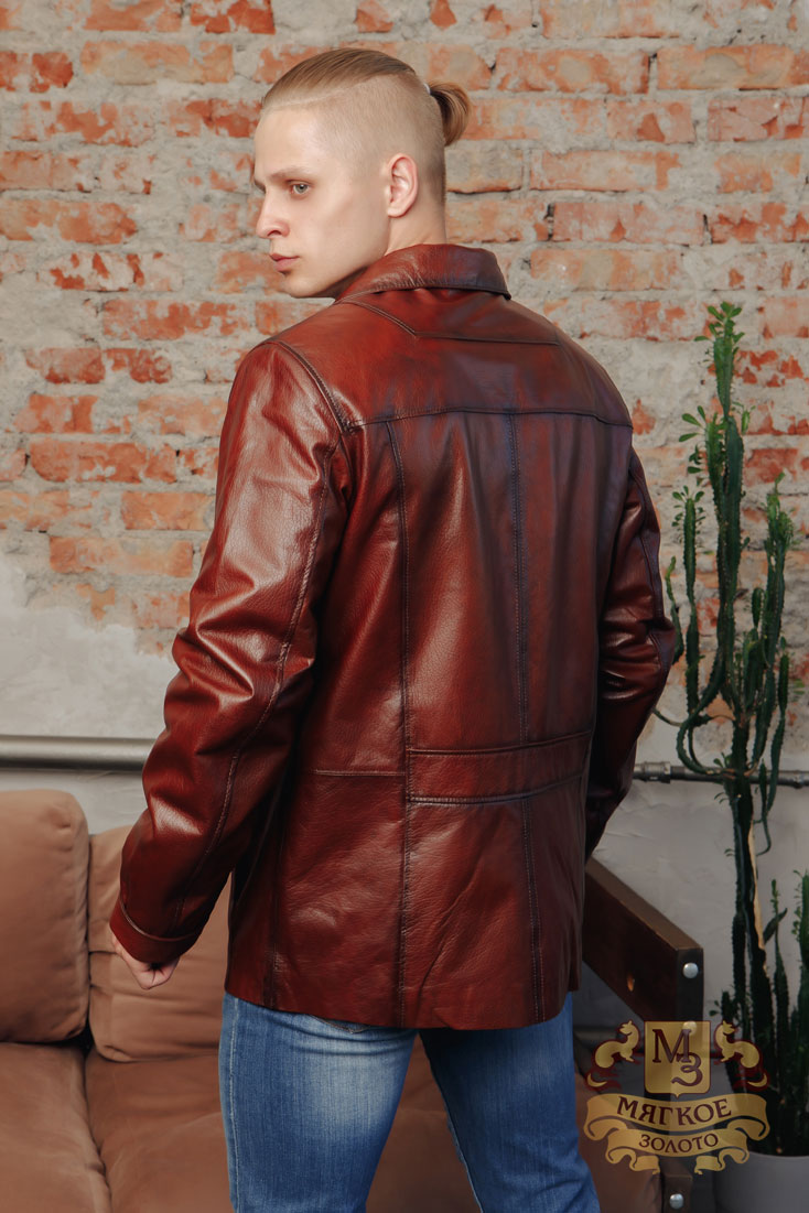 Кожаная куртка мужская Dio Gomez 32021-E
