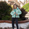 Куртка женская джинсовая с отделкой из меха норки SOFI FURS ALEX GROUP ТВ