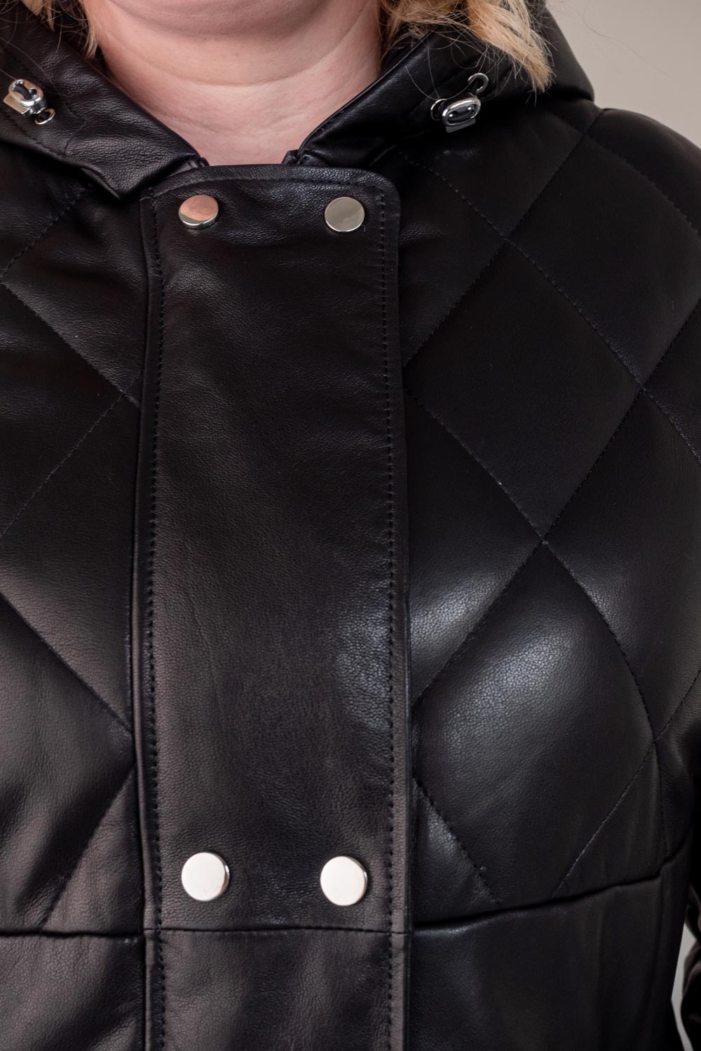 Куртка женская из натуральной кожи Pandas 8329