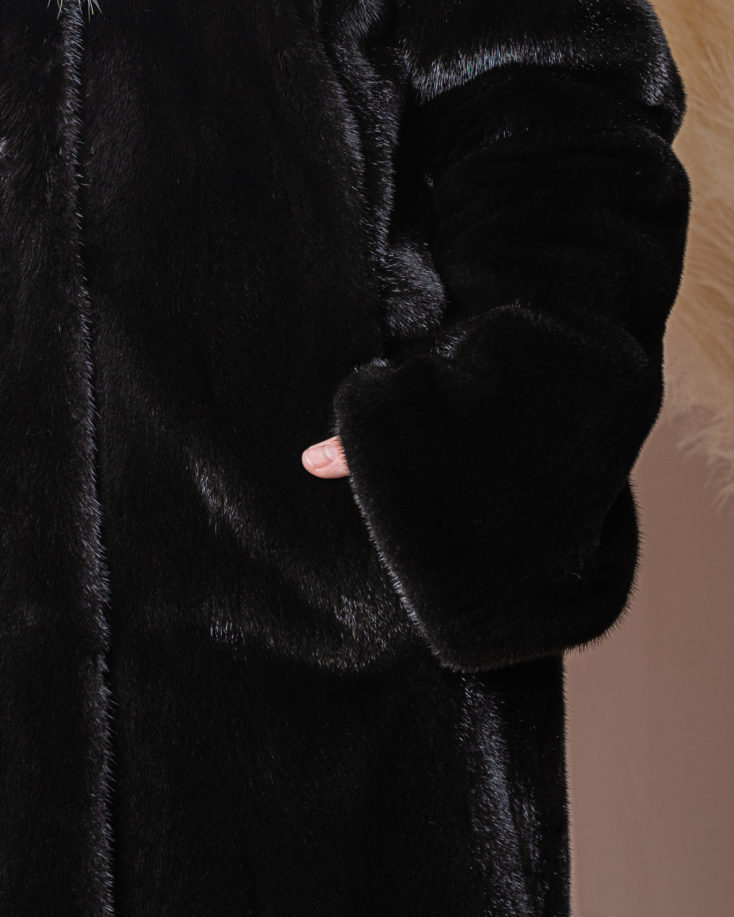 Шуба норковая MS MOUSIOS FURS 0-2303 COLLAR