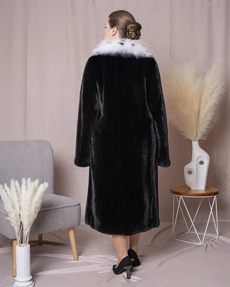 Шуба норковая MS MOUSIOS FURS 0-2303 COLLAR