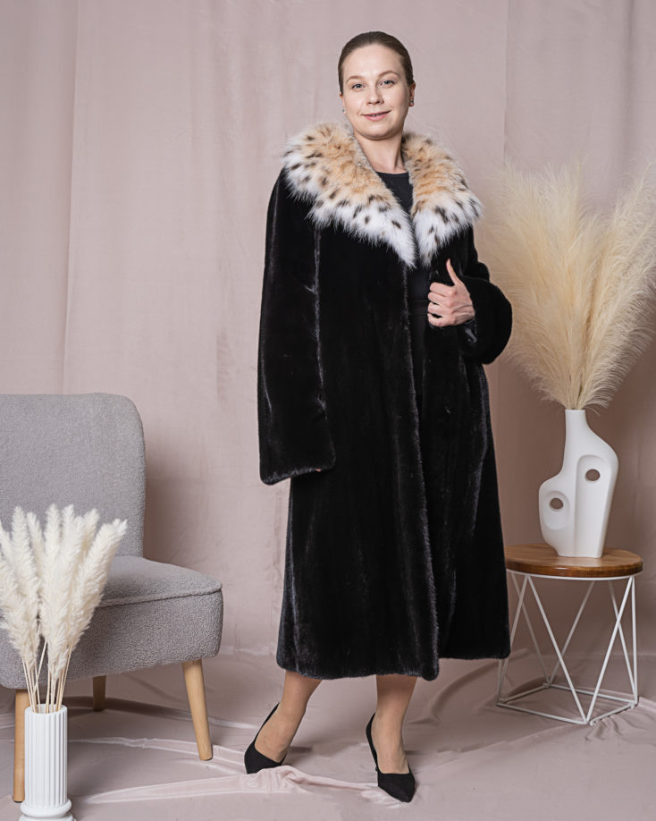 Шуба норковая MS MOUSIOS FURS 0-2303 COLLAR