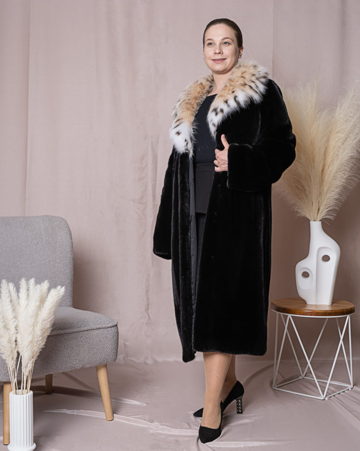 Шуба норковая MS MOUSIOS FURS 0-2303 COLLAR