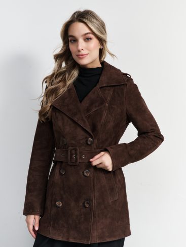Куртка женская из натуральной кожи OKSA FASHION Z-9906LP/75OF