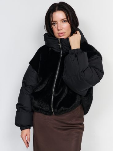Куртка женская из искусственного меха ALEX W20761